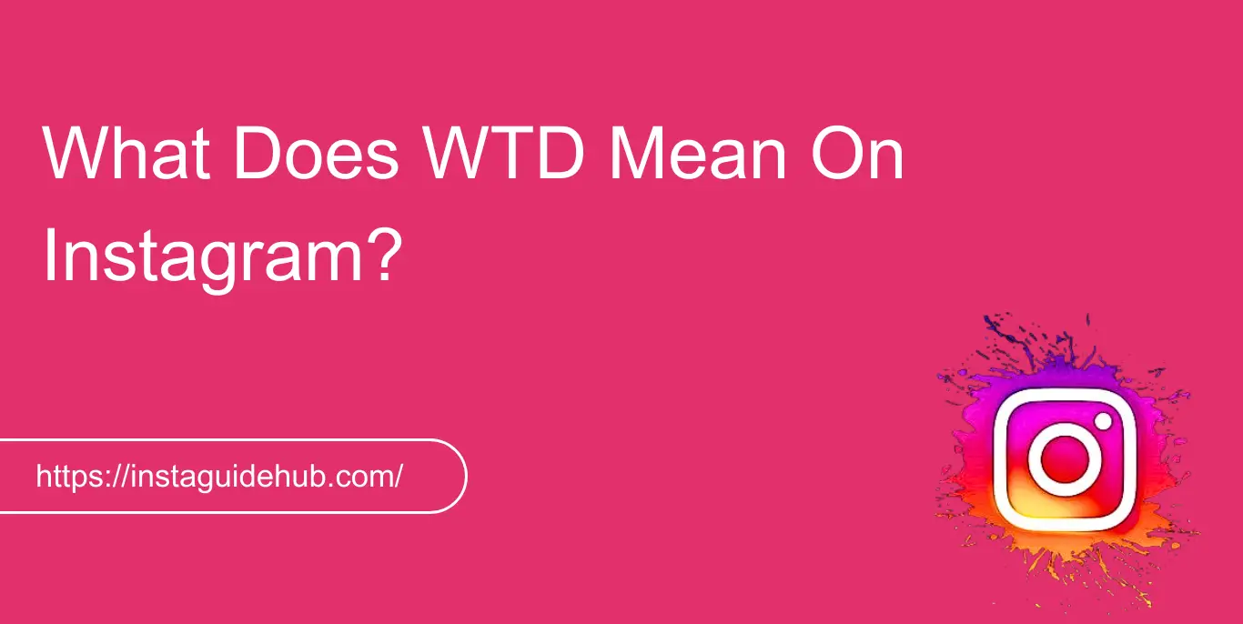 What Does WTD Mean On Instagram 