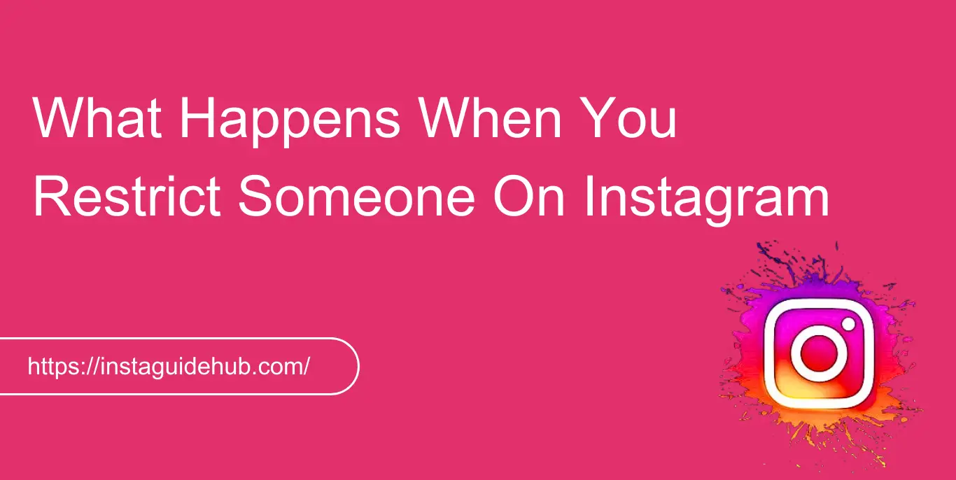 What Happens When You Restrict Someone On Instagram